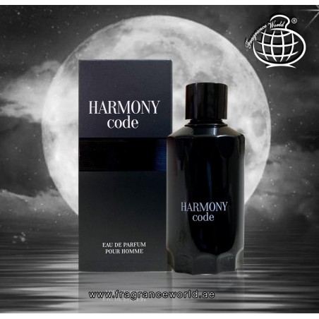 ادوپرفیوم مردانه فراگرنس ورد مدل هارمونی کد | fragrance world Harmony Code|فروشگاه تخفیفی آف یو 