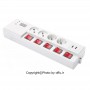 چندراهی برق و محافظ USB دار پارت الکتریک مدل 5203|فروشگاه تخفیفی آف یو 