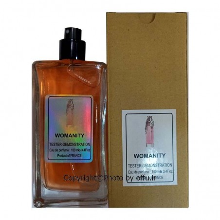 طرح تستر ادو پرفيوم زنانه تيری ماگلر وومنتی | Thierry Mugler Womanity|فروشگاه تخفیفی آف یو 