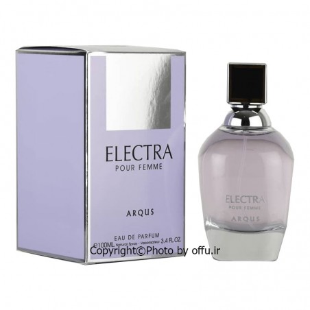 ادو پرفیوم زنانه آرکاس مدل الکترا | Arqus ELECTRA|فروشگاه تخفیفی آف یو 