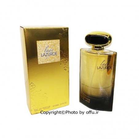 ادو پرفيوم زنانه فراگرنس ورد مدل لیدی لازورد | Fragrance World Lady Lazurde|فروشگاه تخفیفی آف یو 