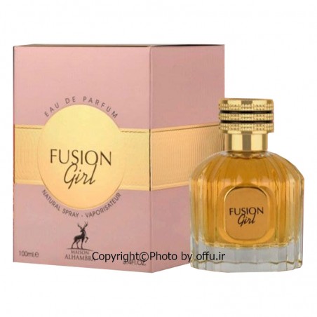 ادو پرفیوم زنانه الحمبرا مدل فشن گرل | ALHAMBRA Fusion Girl|فروشگاه تخفیفی آف یو 