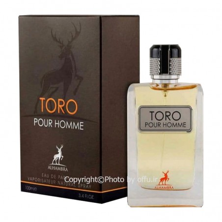 ادو پرفیوم مردانه الحمبرا مدل تورو پور هوم | ALHAMBRA TORO Pour Homme|فروشگاه تخفیفی آف یو 