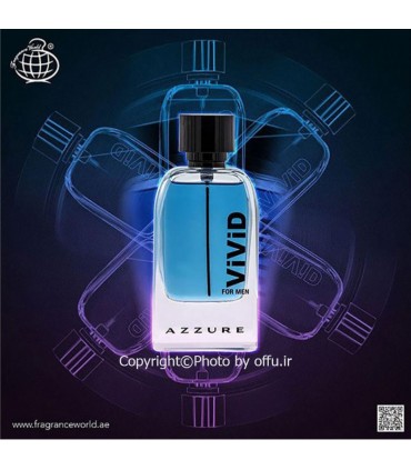 ادو پرفيوم مردانه فراگرنس ورد مدل ویوید آزور | Fragrance World VIVID Azzure|فروشگاه تخفیفی آف یو 