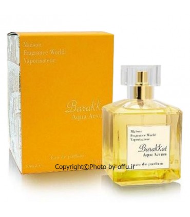 ادو پرفيوم اسپرت فراگرنس ورد مدل باراکات اکوا ایوم | Fragrance World Barakkat Aqua Aevum|فروشگاه تخفیفی آف یو 