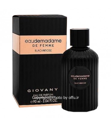 ادو پرفيوم زنانه فراگرنس ورد مدل مادام بلک رز | Fragrance World EauDeMadame Black n Rose|فروشگاه تخفیفی آف یو 