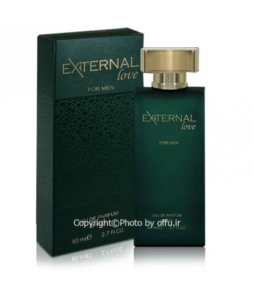 ادو پرفيوم مردانه فراگرنس ورد مدل اکسترنال لاو | Fragrance World External Love|فروشگاه تخفیفی آف یو 