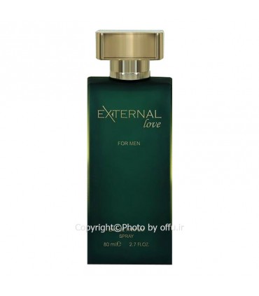 ادو پرفيوم مردانه فراگرنس ورد مدل اکسترنال لاو | Fragrance World External Love|فروشگاه تخفیفی آف یو 