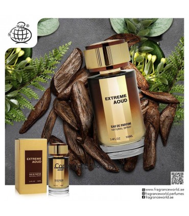 ادو پرفيوم اسپرت فراگرنس ورد مدل اکستریم عود | Fragrance World Extreme Aoud|فروشگاه تخفیفی آف یو 