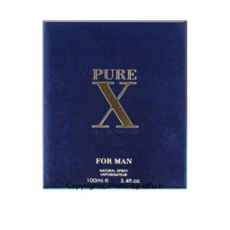 ادو پرفیوم مردانه فراگرنس ورد مدل پیور ایکس مشکی | Pure X man for men|فروشگاه تخفیفی آف یو 
