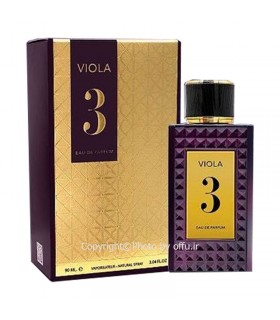 ادو پرفيوم زنانه فراگرنس ورد مدل ویولا 3  | Fragrance World Viola 3