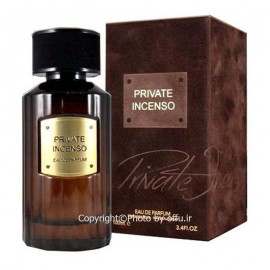 ادو پرفیوم مردانه فراگرنس ورد مدل پرایوت اینسنسو | Fragrance World Private Incenso