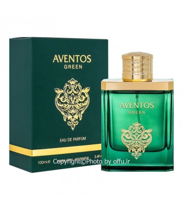 ادو پرفيوم مردانه فراگرنس ورد مدل اونتوس گرین | Fragrance World Aventos Green|فروشگاه تخفیفی آف یو 