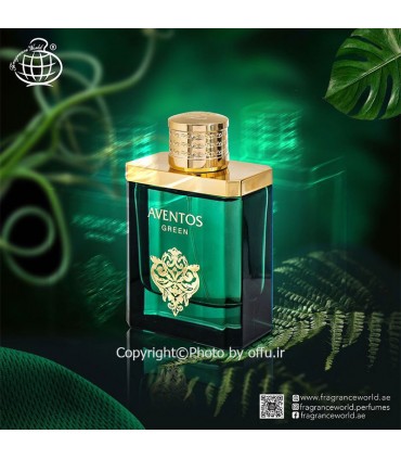 ادو پرفيوم مردانه فراگرنس ورد مدل اونتوس گرین | Fragrance World Aventos Green|فروشگاه تخفیفی آف یو 