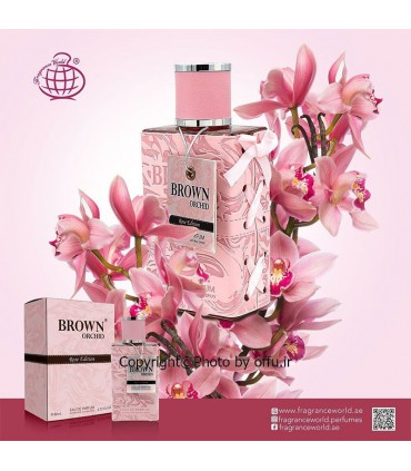 ادوپرفیوم زنانه فراگرنس ورد مدل براون ارکید رز ادیشن | Fragrance World BROWN ORCHID Rose Edition|فروشگاه تخفیفی آف یو 