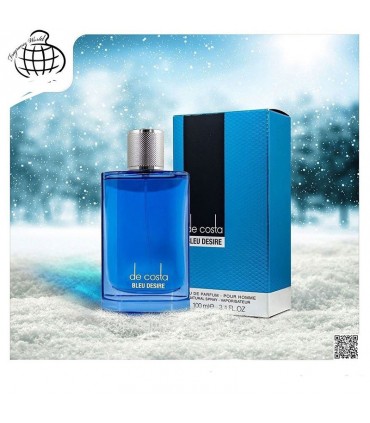 ادو پرفيوم مردانه فراگرنس ورد مدل دی کاستا بلو دیزایر | Fragrance World De Costa Bleu Desire|فروشگاه تخفیفی آف یو 