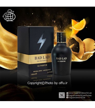 ادو پرفيوم مردانه فراگرنس ورد مدل بد لد له پرفیوم | Fragrance World Bad Lad Le Parfum|فروشگاه تخفیفی آف یو 