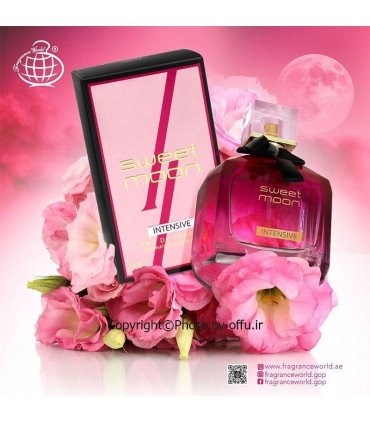 ادو پرفیوم زنانه فراگرنس ورد مدل سویت مون اینتنسیو | Fragrance World sweet moon intensive|فروشگاه تخفیفی آف یو 