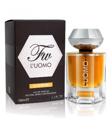 ادو پرفيوم مردانه فراگرنس ورد مدل ل اومو لی اینتنس | Fragrance World L'Uomo Le Intense|فروشگاه تخفیفی آف یو 