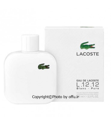 تستر ادو پرفيوم مردانه لاگوست ال.12.12 بلنچ (سفید) | LACOSTE L.12.12. Blanc|فروشگاه تخفیفی آف یو 