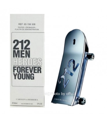 تستر ادو پرفيوم مردانه کارولینا هررا 212 مردانه هیروز | Carolina Herrera 212 Men Heroes|فروشگاه تخفیفی آف یو 