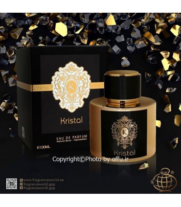 ادو پرفيوم زنانه و مردانه فراگرنس ورد مدل کریستال | Fragrance world Kristal|فروشگاه تخفیفی آف یو 