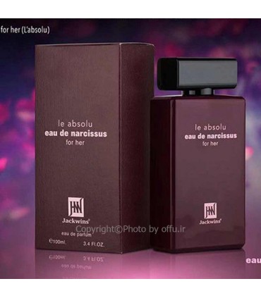 ادوپرفیوم زنانه جکوینز مدل ل ابسولو نارسیوس | Jackwins le absolu eau de narcissus for her|فروشگاه تخفیفی آف یو 