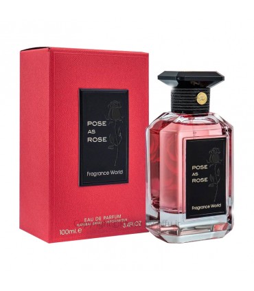 ادو پرفيوم زنانه فراگرنس ورد مدل پوز از رز | Fragrance World Pose As Rose|فروشگاه تخفیفی آف یو 