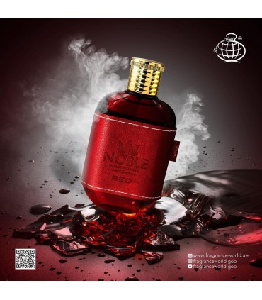 ادو پرفيوم مردانه فراگرنس ورد مدل نوبل پور هوم رد | Fragrance World Noble Pour Homme Red|فروشگاه تخفیفی آف یو 