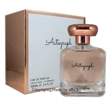 ادو پرفیوم زنانه  فراگرنس ورد مدل اتوگراف | Fragrance World Autograph|فروشگاه تخفیفی آف یو 