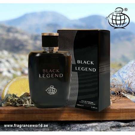 ادوپرفیوم مردانه فراگرنس ورد مدل بلک لجند | BLACK LEGEND|فروشگاه تخفیفی آف یو 