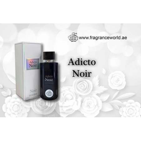 ادو پرفیوم زنانه فراگرنس ورد مدل ادیکتو نویر | Adicto Noir For Women|فروشگاه تخفیفی آف یو 