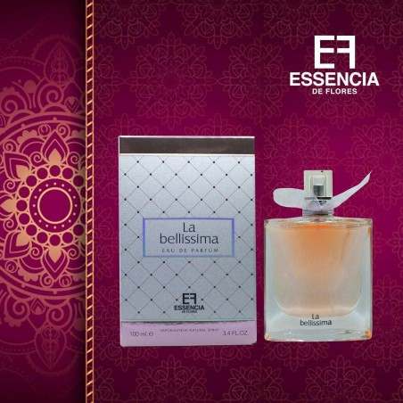 ادو پرفيوم زنانه اسنسیا مدل لا بلیسیما | Essencia de flores La bellissima|فروشگاه تخفیفی آف یو 